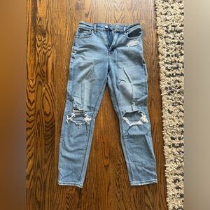 American Eagle Ripped Mom Jean / US size 00 short